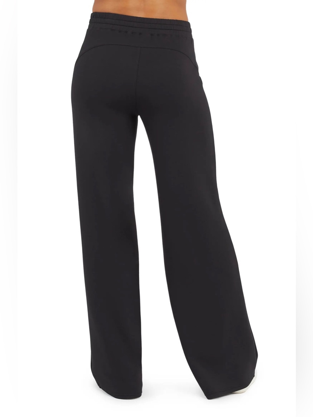 SPANX Air Essentials Wide Leg Pants Black Size L - Picture 2 of 6